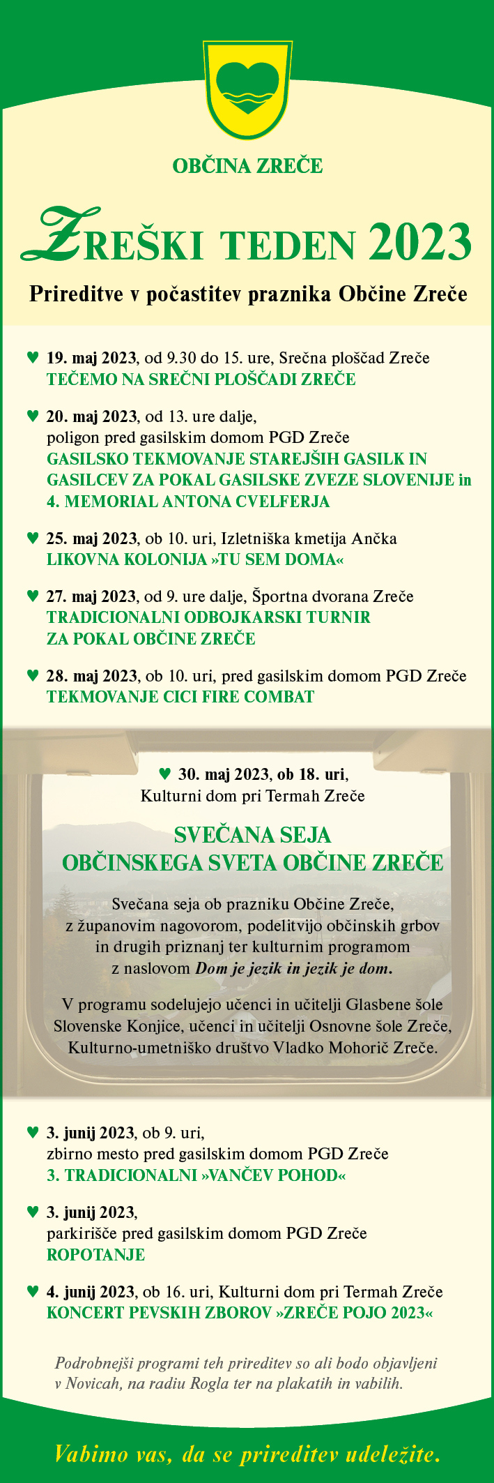 Prireditve ob občinskem prazniku Zrece-oglas-vabilo-2023-90-x-270-mm-w